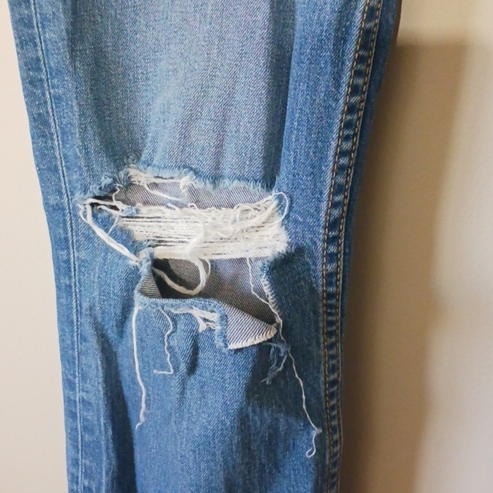 GRLFRND Kendall Super Stretch High Rise Skinny Jeans, Amelia Wash, Size 28 - Picture 5 of 12